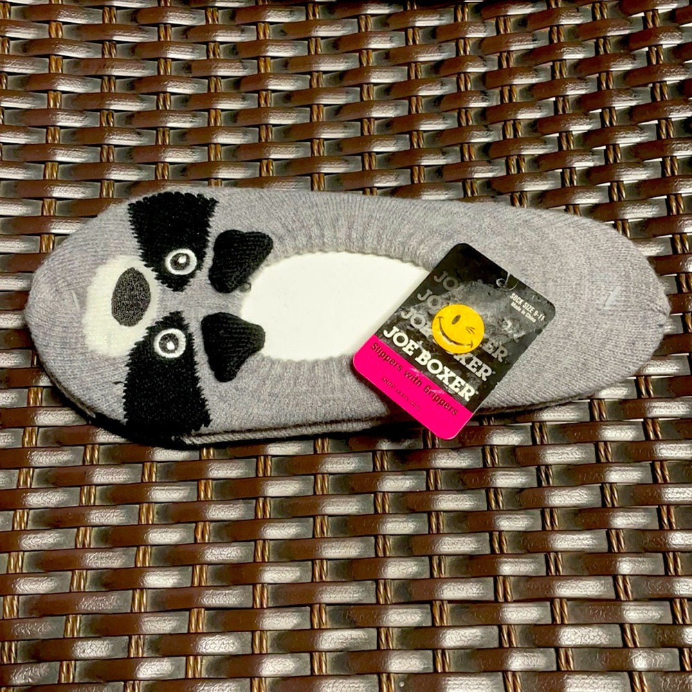 Cute raccoon socks NEVER WORN